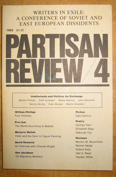 Partisan Review, Summer 1963 No. 3 (Volume XXX) Unnamed Unnamed